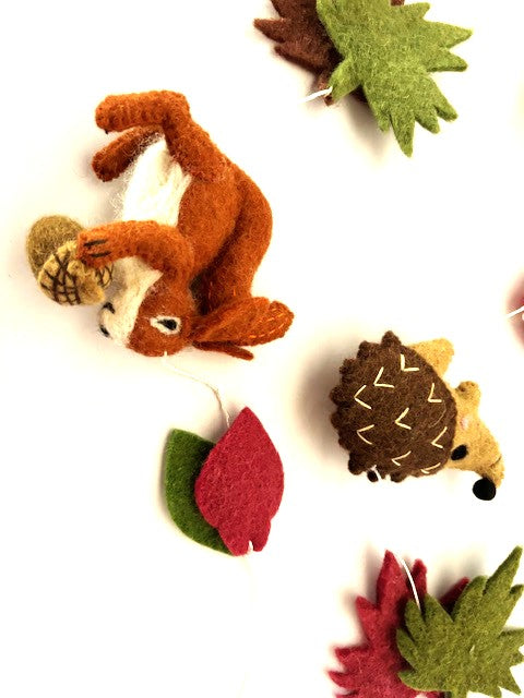 Woodland Animal Circle Mobile