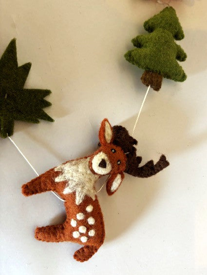 Woodland Animal Circle Mobile