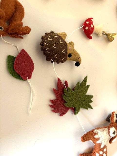 Woodland Animal Circle Mobile