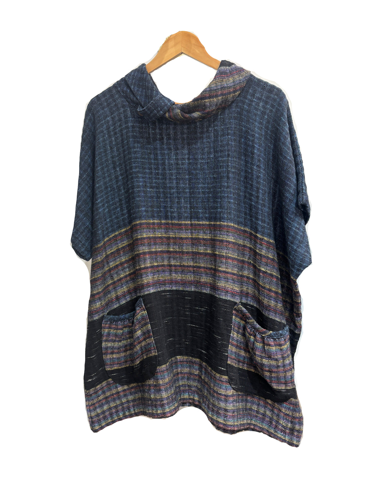 Cowl Neck Woven Top
