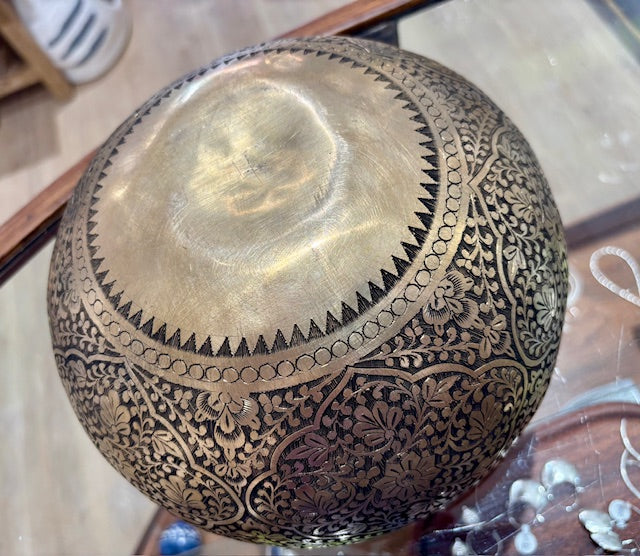 Singing Bowl Full Carving #5