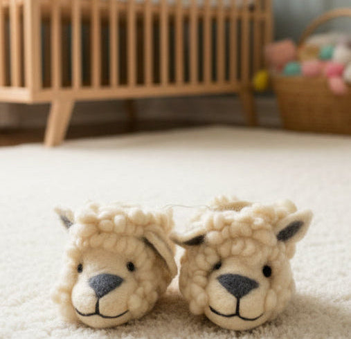 Baby Sheep Booties