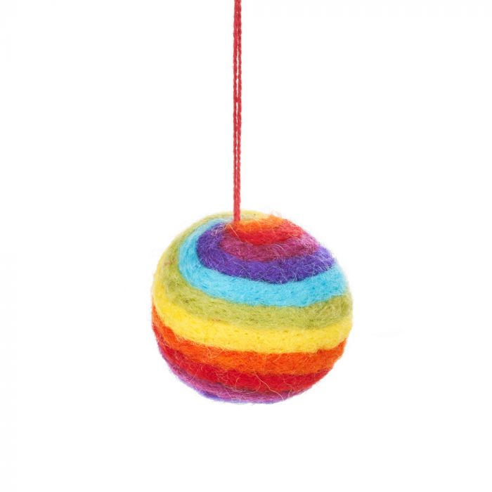 Pride Rainbow Ball Ornament 205