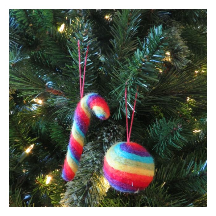 Pride Rainbow Ball Ornament 205