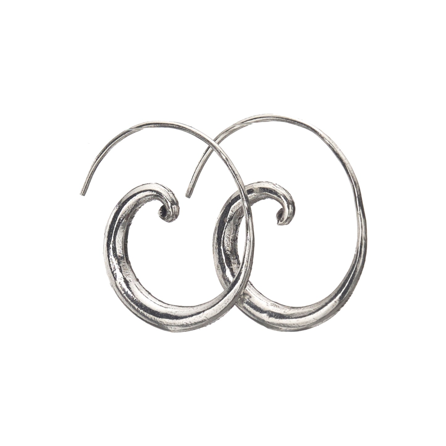 Infinity Spiral Earrings medium TE169