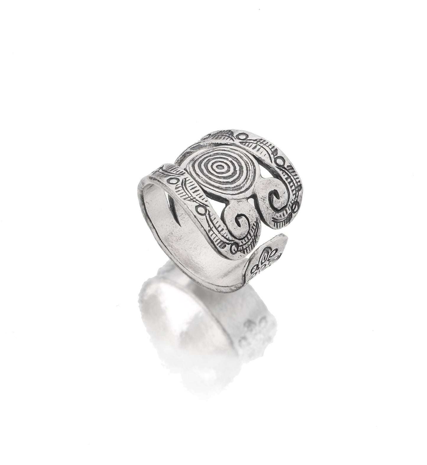 Bohemian Spiral Ring TR228