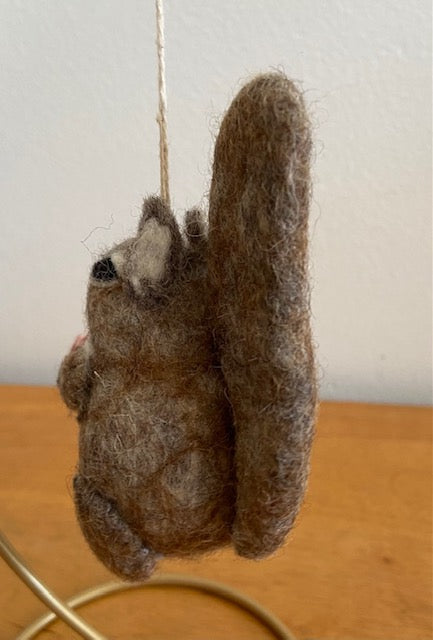 Holiday Squirrel Ornament