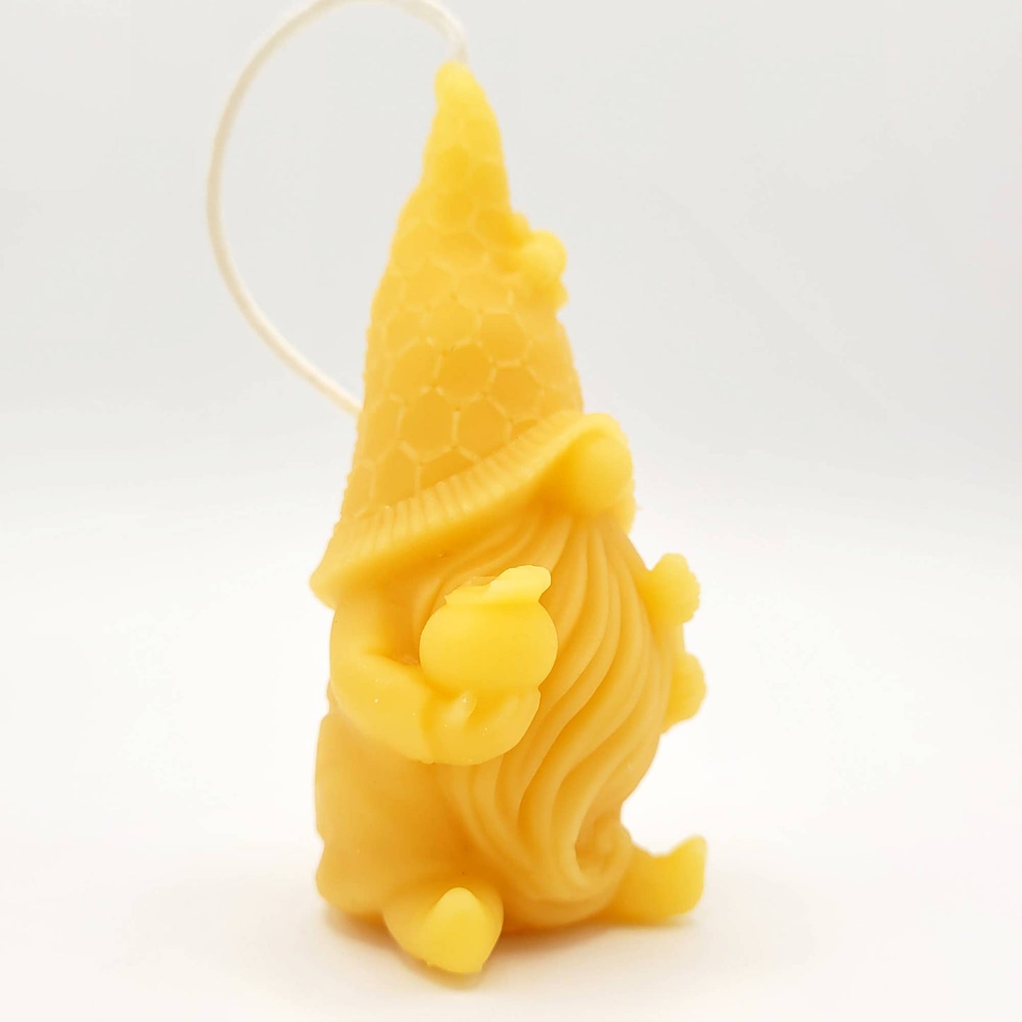Beeswax Candle- Little Gnomes: Beekeeper Gnome