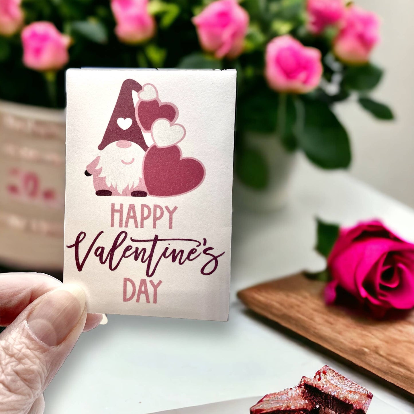 Seed Packages - Valentine’s Day with poppies