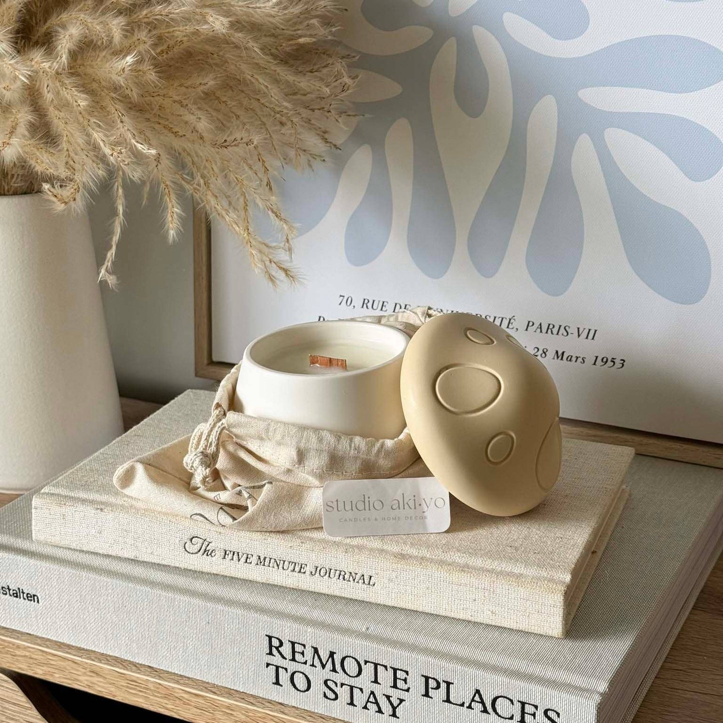 Harvest Scented Wood Wick Soy Candle | 3oz | Fall Decor