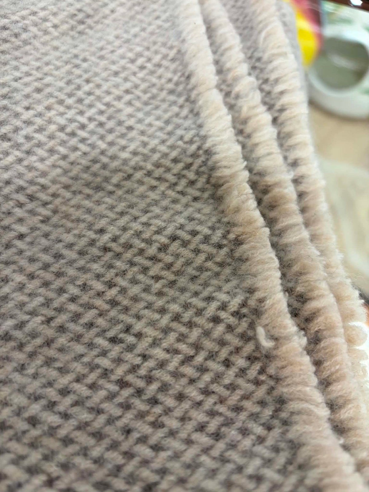 Natural Thick Baby Cashmere Blanket