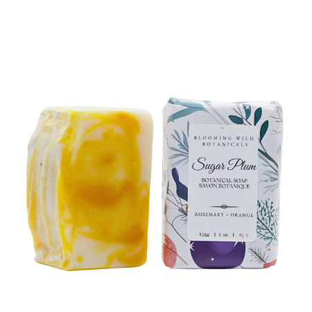 Sugar Plum Botanical Soap | Rosemary + Orange