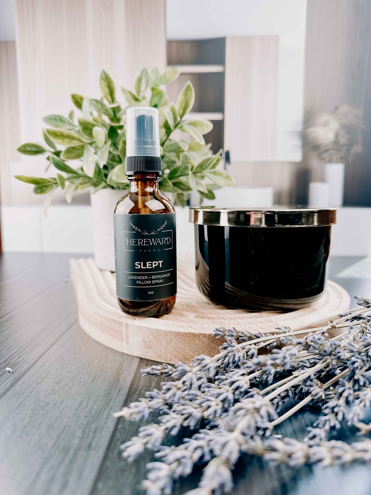 Slept Lavender + Bergamot Pillow Spray Travel Size 2 oz