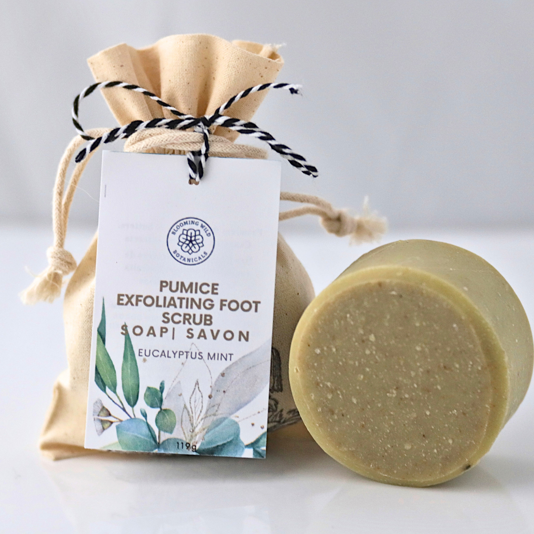 Pumice Foot Scrub Soap | Peppermint