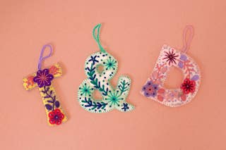 Alphabet Ornaments: A