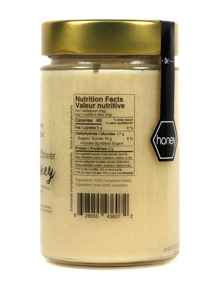 Natural Raw Boreal Forest Wildflower Honey - 500g