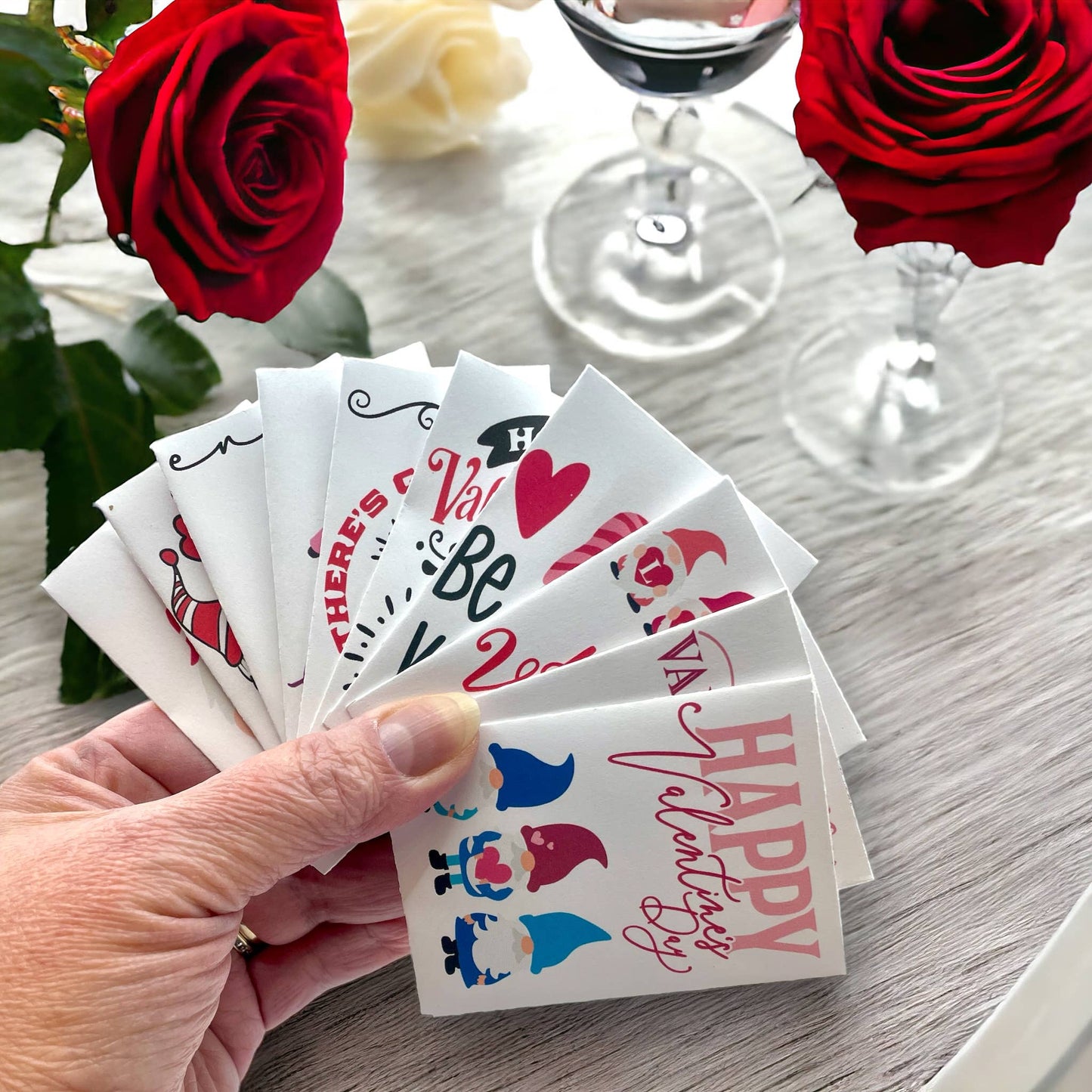 Seed Packages - Valentine’s Day with poppies