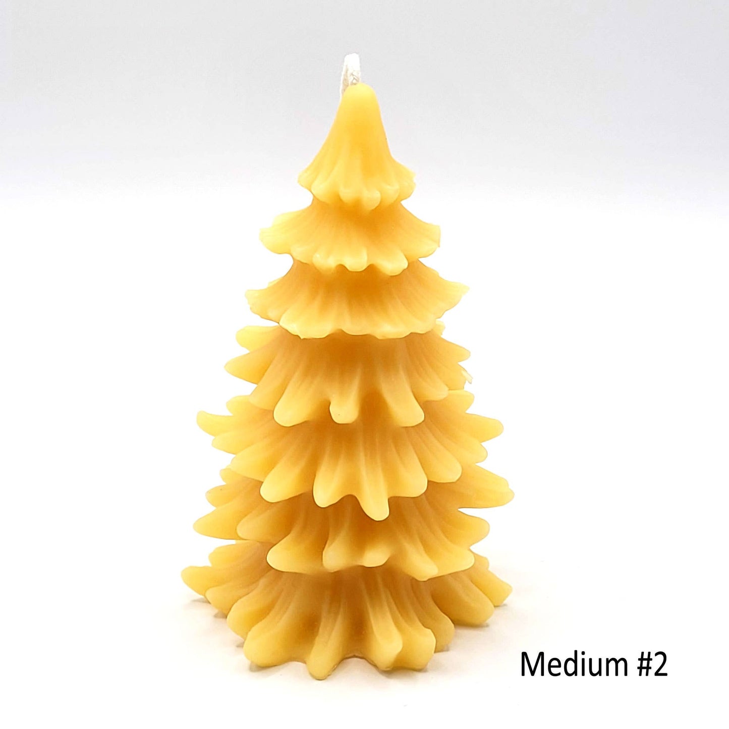 Beeswax Candle- Christmas trees: Medium #2