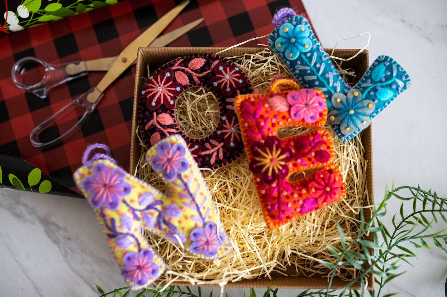 Alphabet Ornaments: A