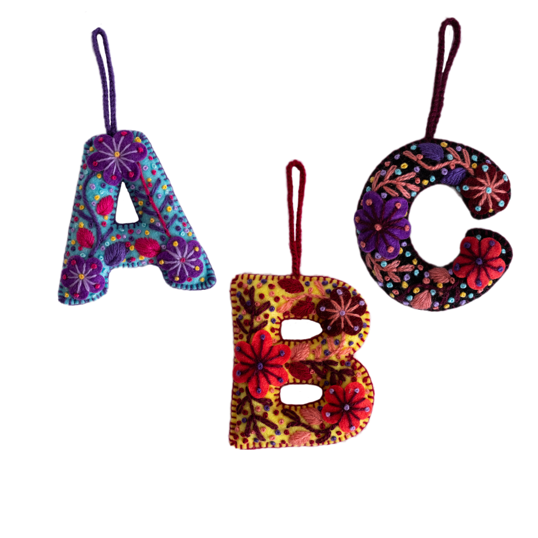 Alphabet Ornaments: A