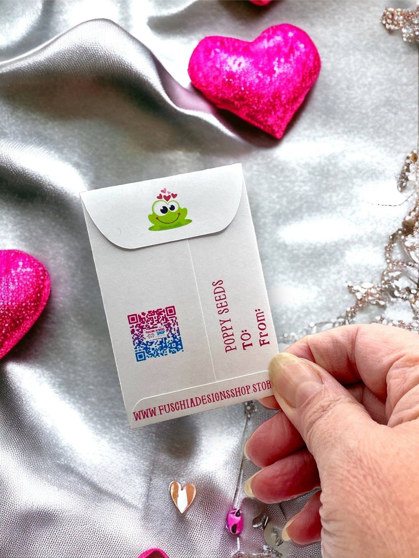 Seed Packages - Valentine’s Day Gift for Kids - Includes See