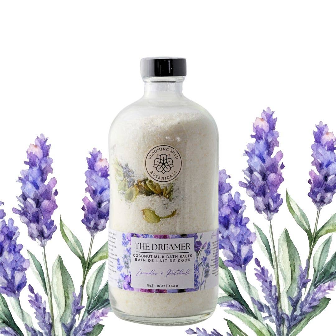 The Dreamer Coconut Milk Bath Salts | Large Bottle