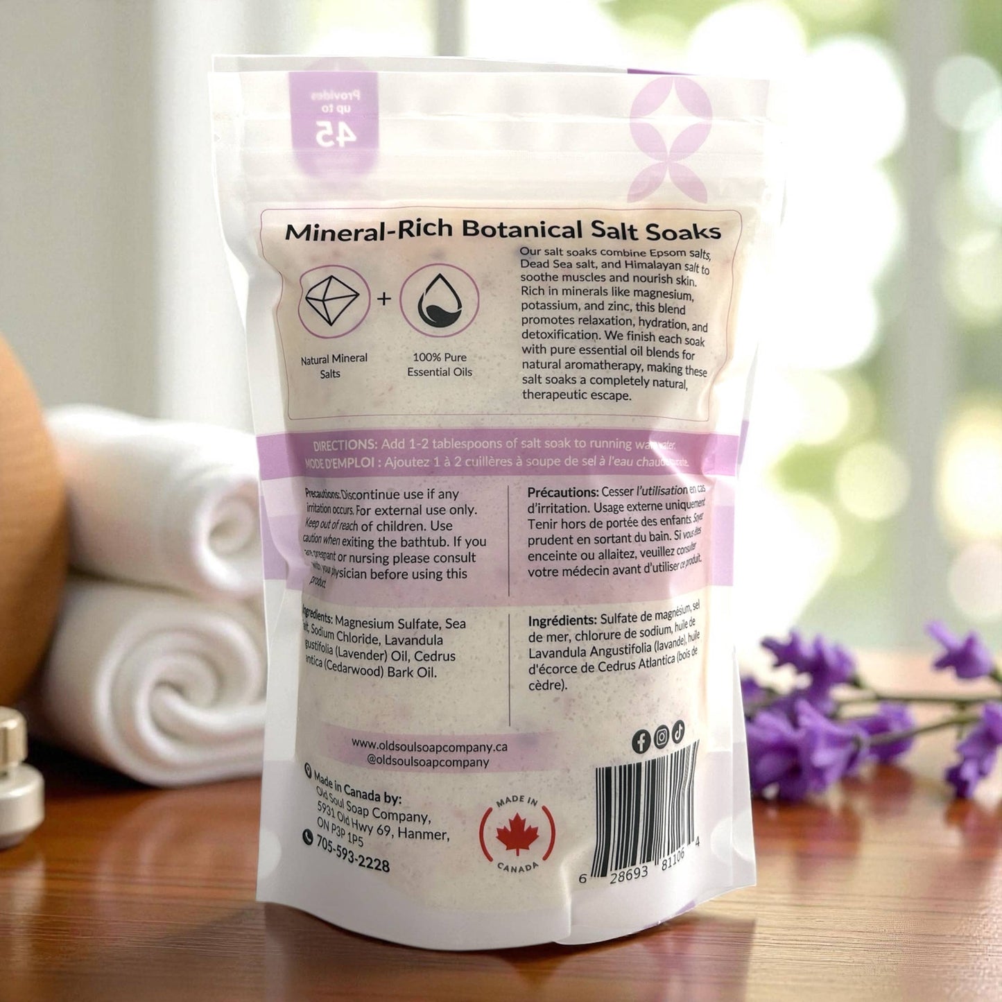 Salt Soak: Sleep Well - 800g