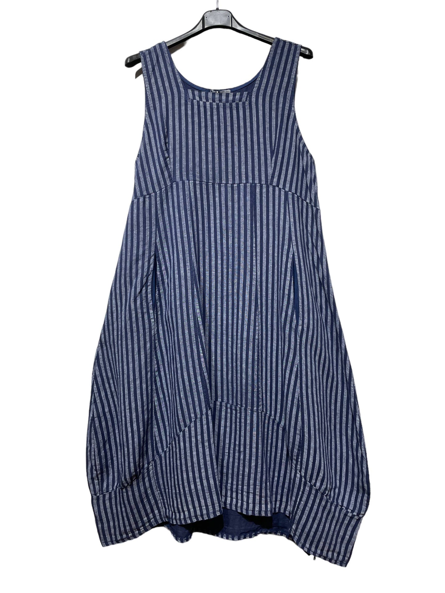 DARK BLUE Stripe Dress