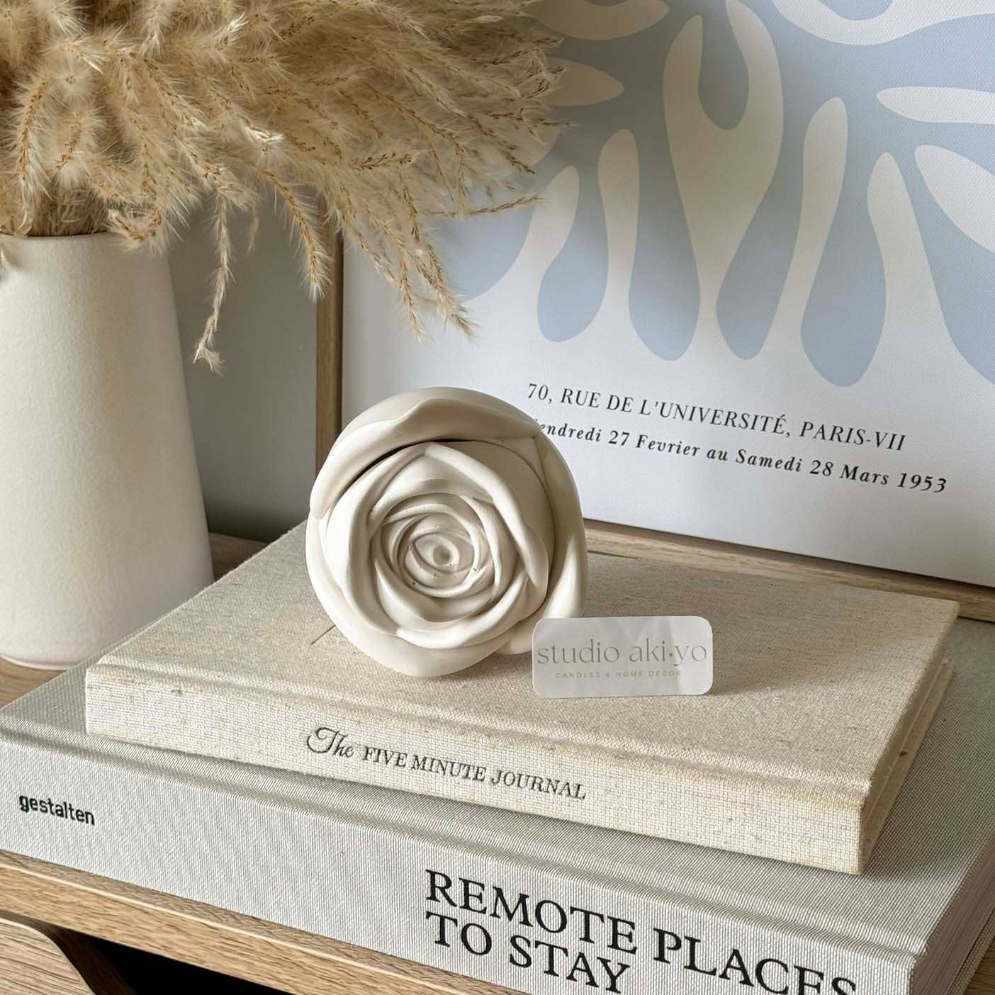 Rosebud Scented Wood Wick Soy Candle | 3oz | Mother's Day