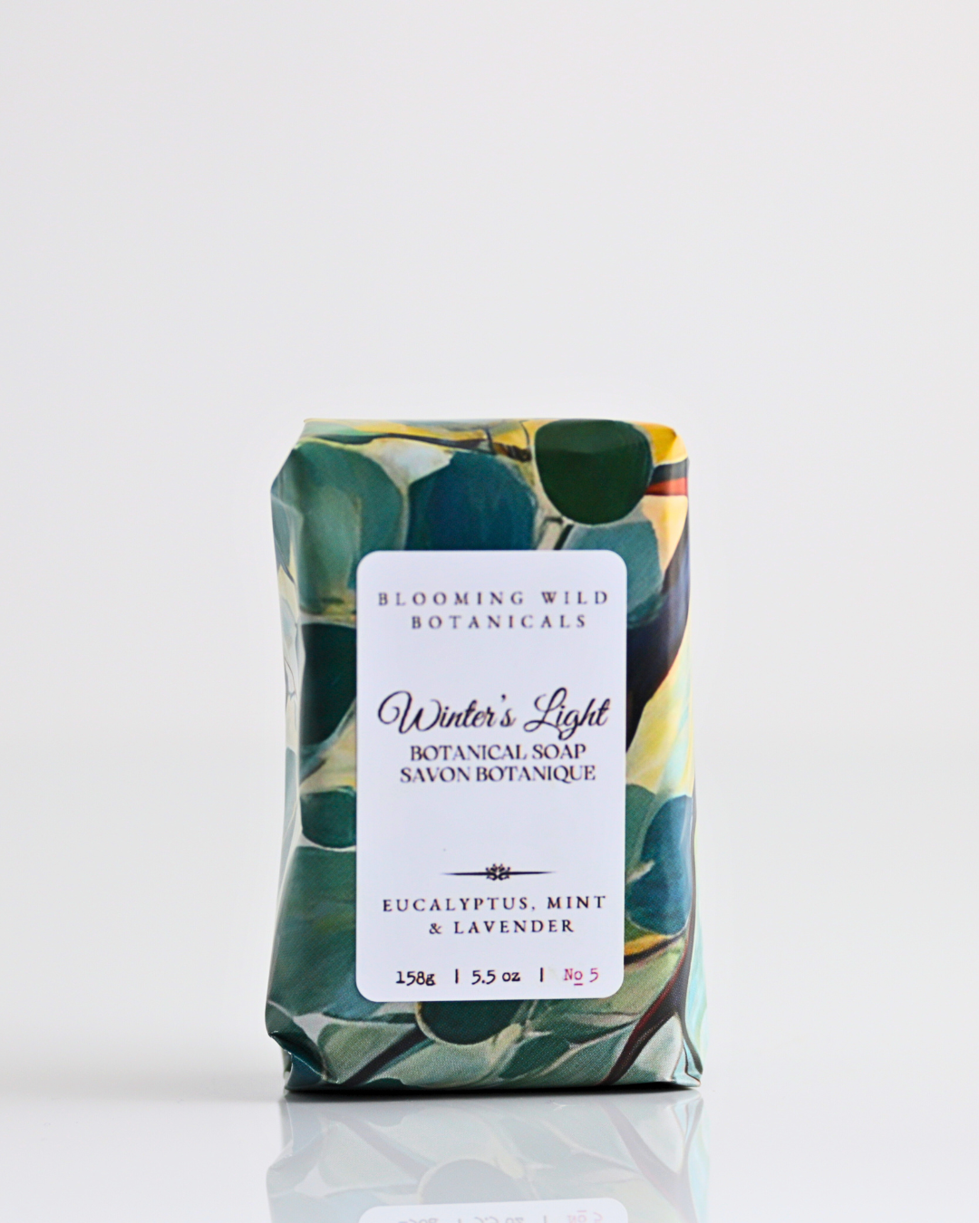 Winter's Light Soap | XL Bar | Mint, Lavender , Eucalyptus