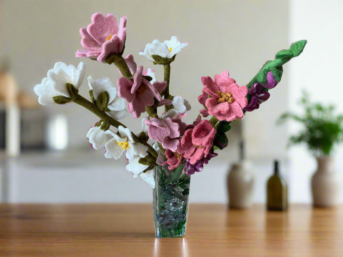 Felt Blossoms 18”