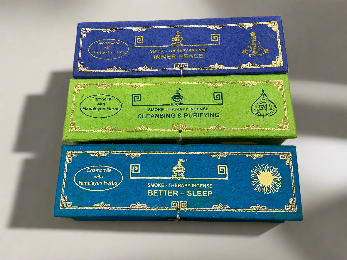 Smoke therapy incense
