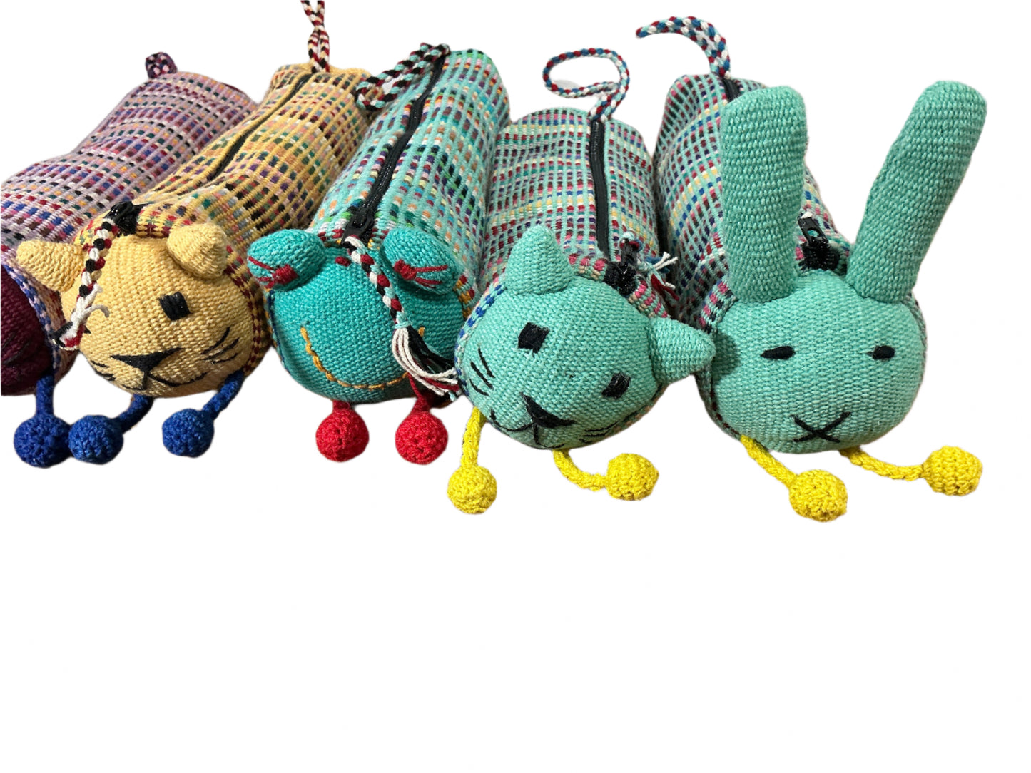 Pencil case, woven, made in Nepal