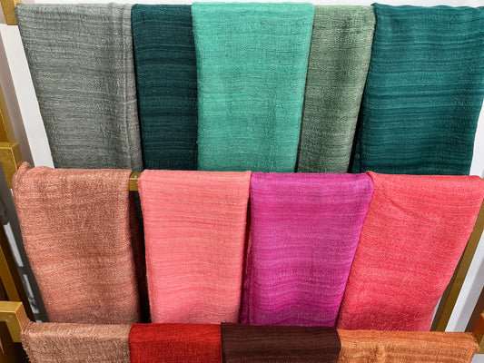 100% Silk Scarves Medium (Vietnam)