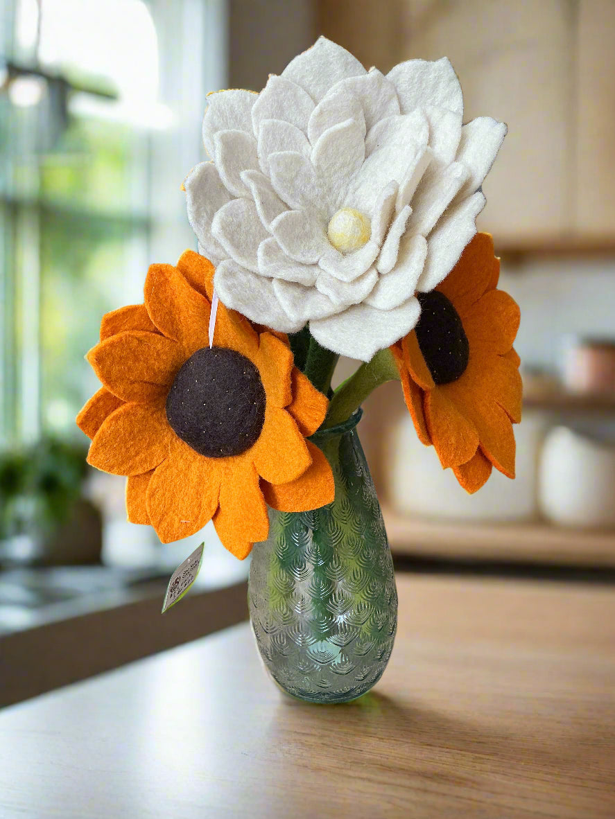 Felt flower large 24”