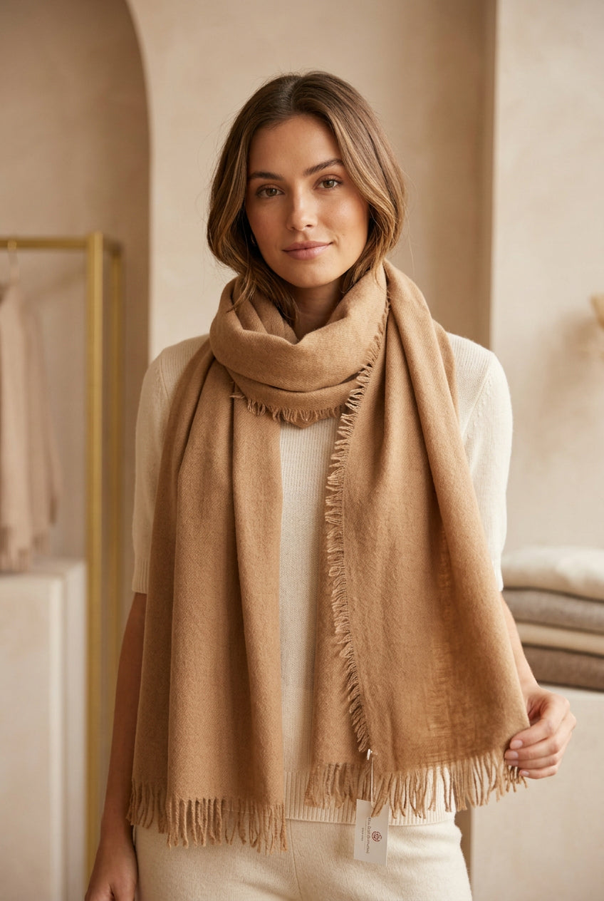 Pure Cashmere camel