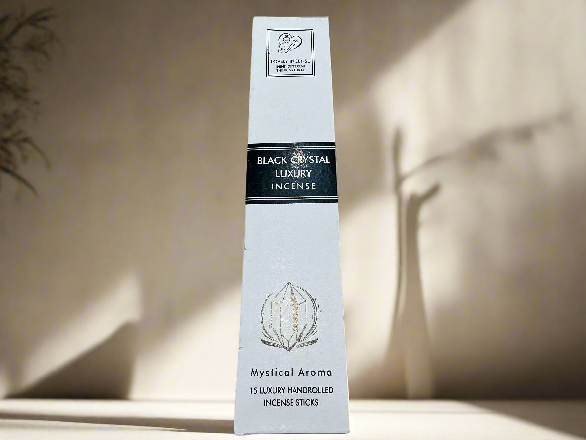 Black crystal luxury incense - mystical Aroma