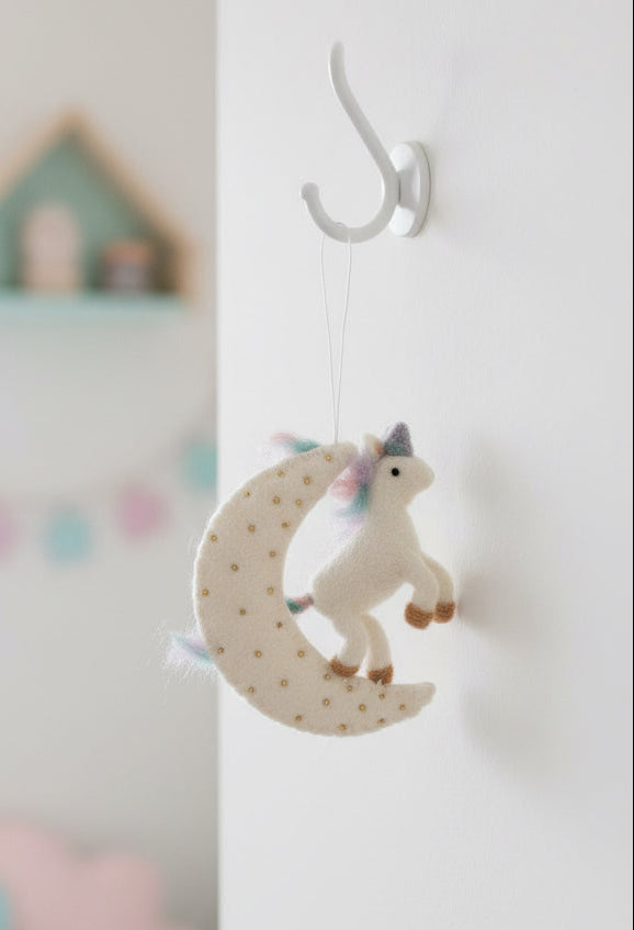 Unicorn jumping over the moon UNM