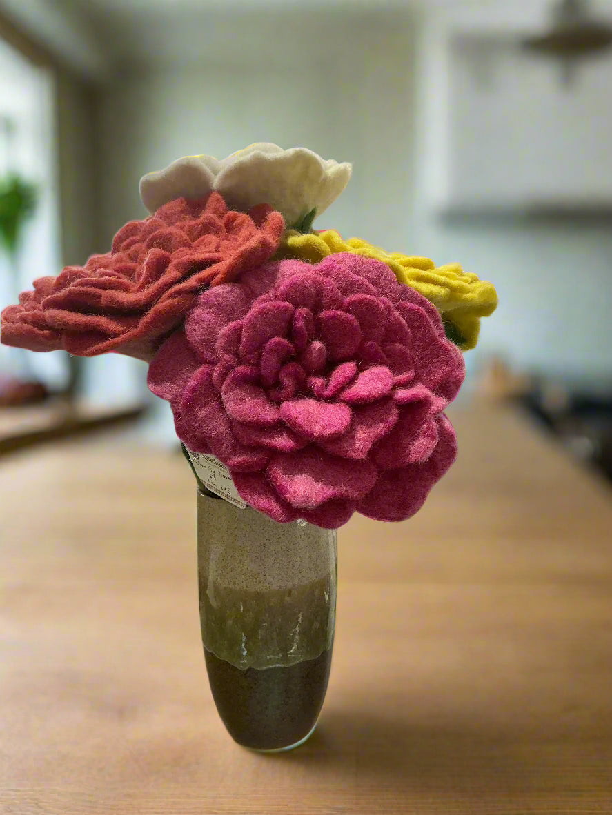 Felt flower 13”