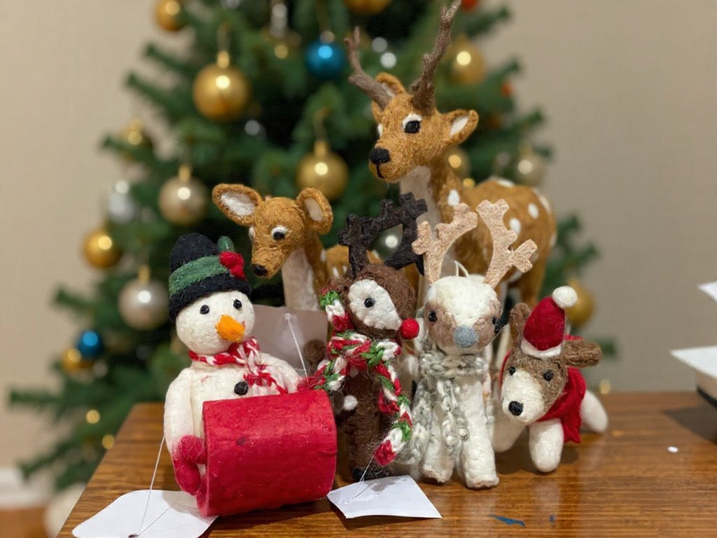 Fair Trade Holiday Ornaments and Decor