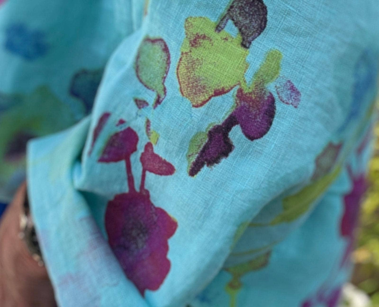 LINEN SHIRT SPRING SUMMER CLOTHING 48902 🌹 🌸: CORAL