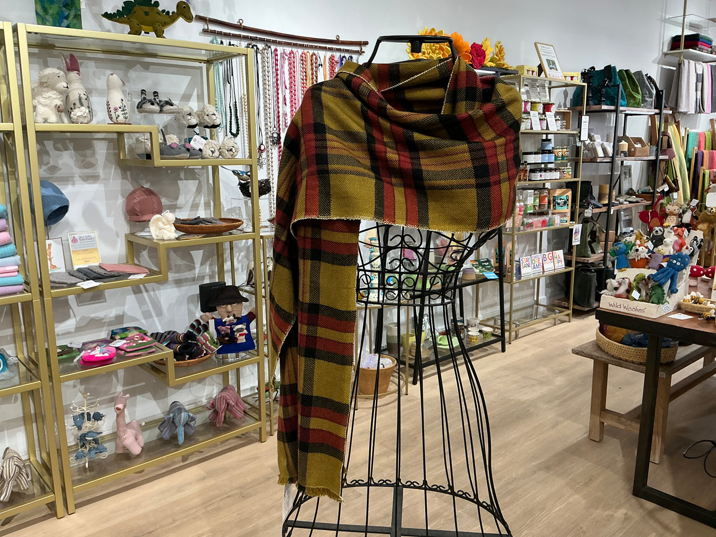 Tartan Cashmere Scarf - SALE