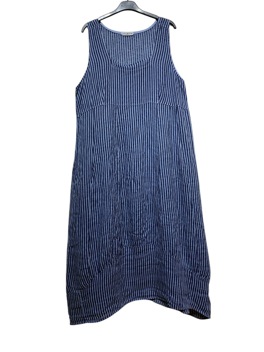 DARK BLUE Stripe Dress