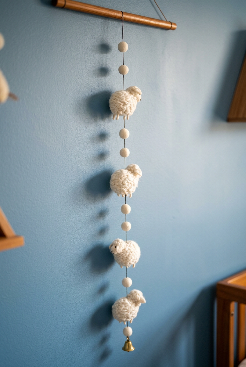 Vertical Sheep Garland