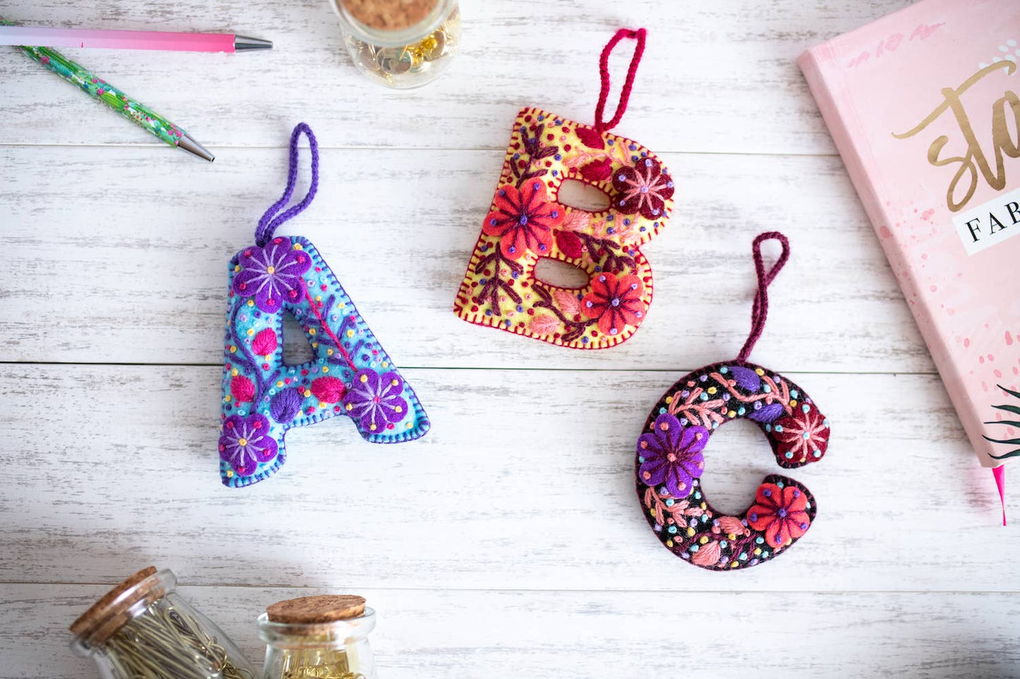 Alphabet Ornaments: A