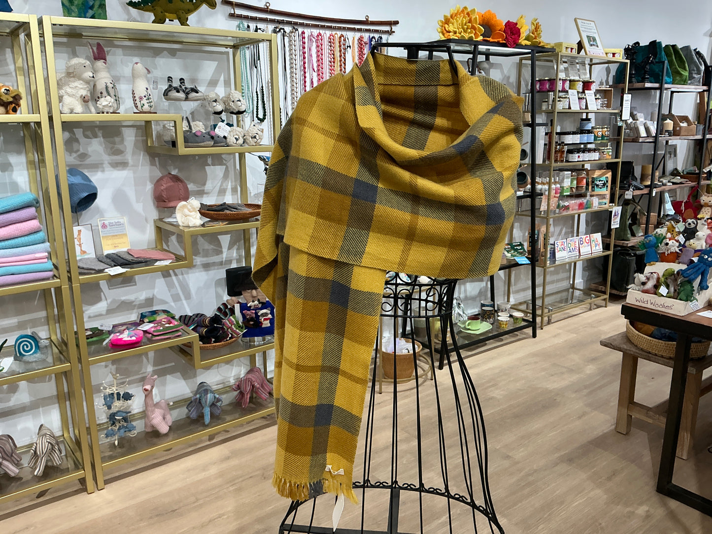 Tartan Cashmere Scarf - SALE