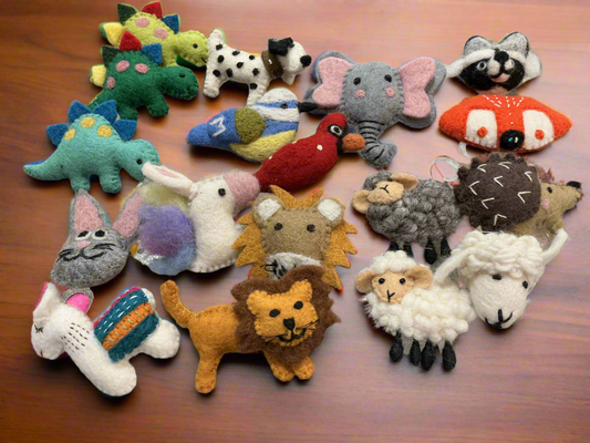Wool pins
