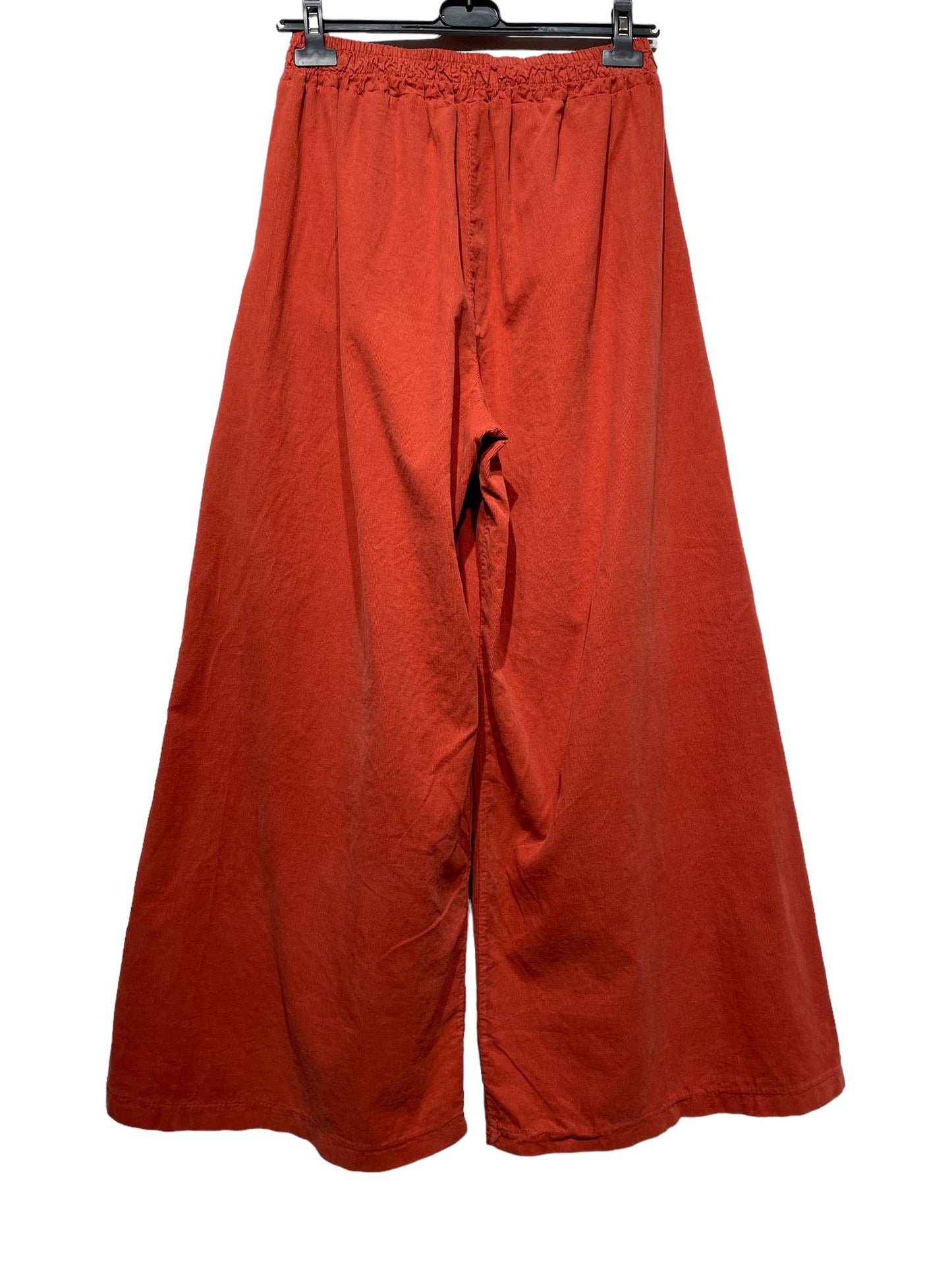5299 PANT IN VELVET FALL WINTER CLOTHING : ROUILLE