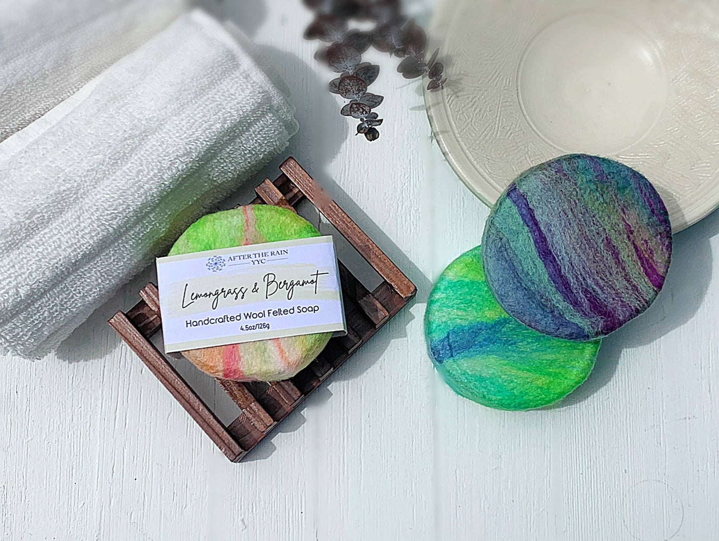 Felted: Body Cleansing Bar: Sea Goddess