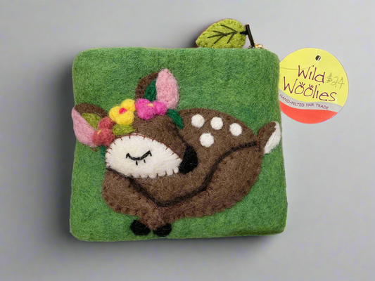 Deer, bambi change purse